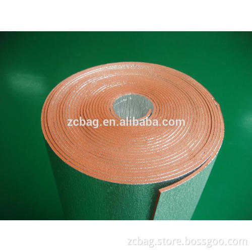 High Density Aluminum XPE Foam Insulation Thermal Blanket Insulation Foil isolation vinyl heat insulation material
